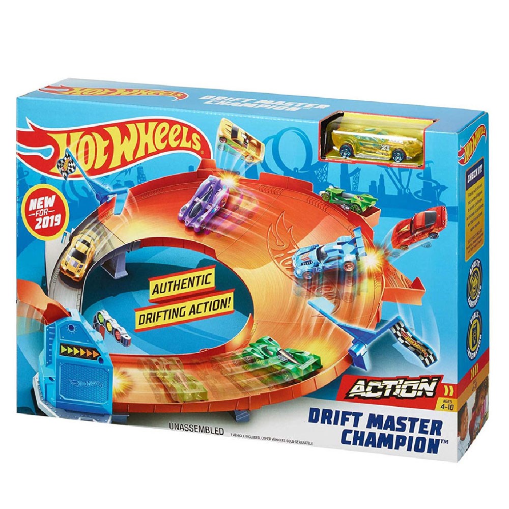 HOT WHEELS ŞAMPİYONLUK PARKURU YARIŞ SETİ GBF81