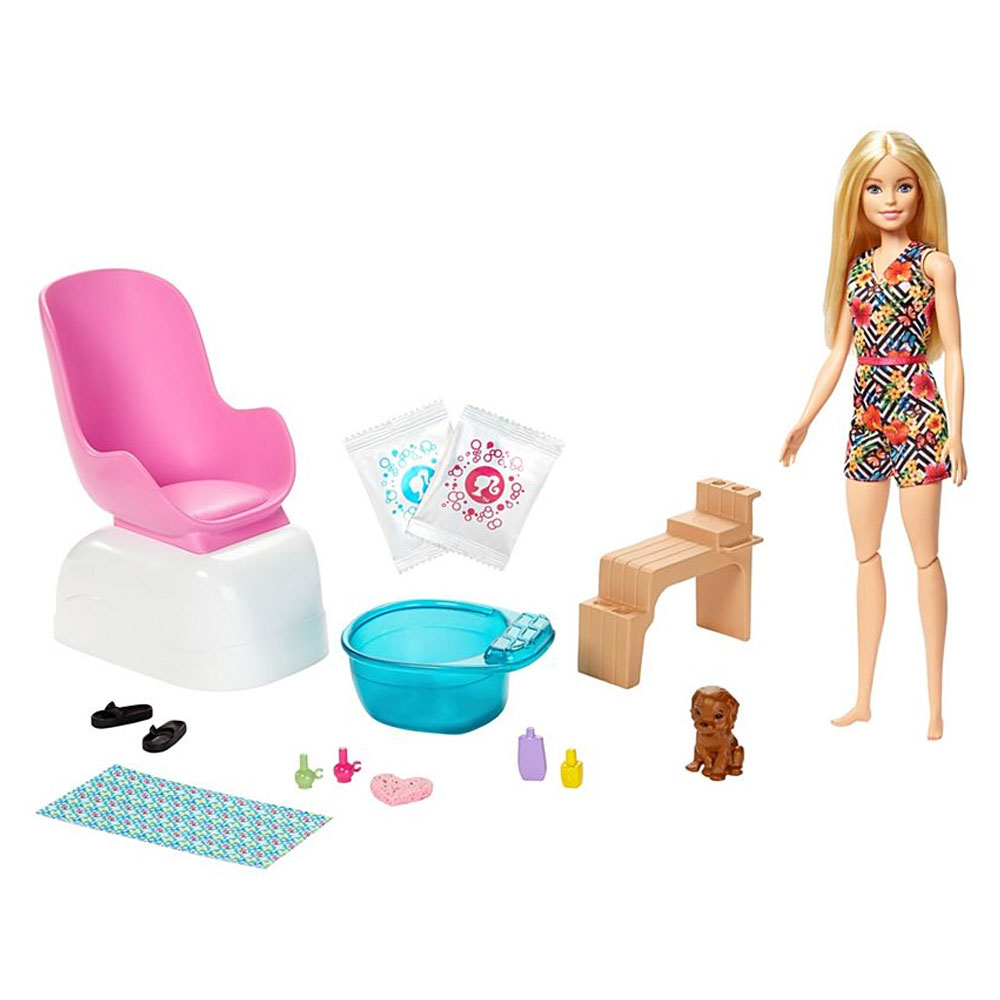 MATTEL BARBIE SAĞLIKLI TIRNAK BAKIMI OYUN SETİ GHN07