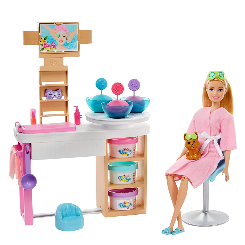 MATTEL BARBIE YÜZ BAKIMI YAPIYOR OYUN SETİ GJR84