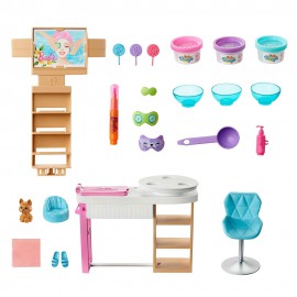 MATTEL BARBIE YÜZ BAKIMI YAPIYOR OYUN SETİ GJR84