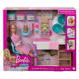 MATTEL BARBIE YÜZ BAKIMI YAPIYOR OYUN SETİ GJR84