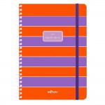 LE COLOR VİOLET 2021 HAFTALIK AJANDA 15*21 SPİRALLİ (STİCKERLİ)