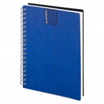 LE COLOR GÜNLÜK SPİRALLİ AJANDA CİLTLİ 17*24 LACİVERT