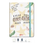 LE COLOR BOSS BABE SERT KAPAK LASTİKLİ NOKTALI DEFTER 80gr 17*24 