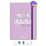 LE COLOR GOOD THİNGS SERT KAPAK LASTİKLİ KARELİ DEFTER 17*24 