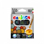 CARİOCA METALİK TEMPERA SULU BOYA YIKANABİLİR 6*25ML