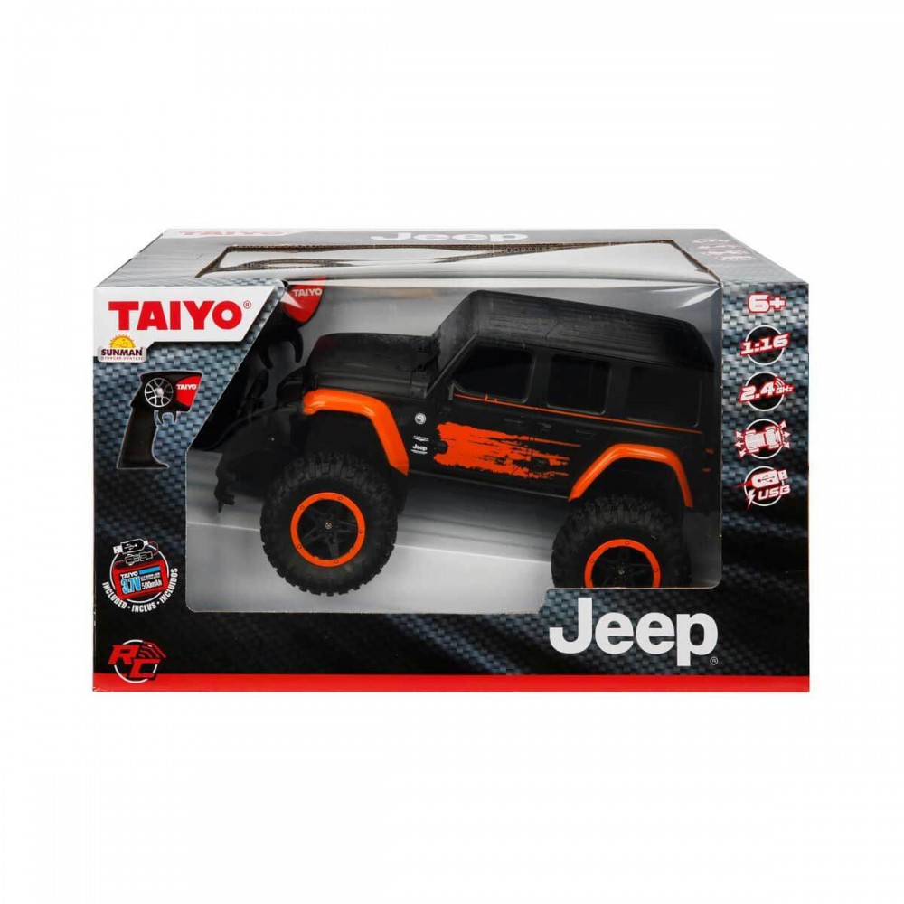 SUNMAN JEEP RUBICON R/C 1/16 F/F 2,4GHZ