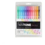 TOMBOW TWIN TONE MARKÖR PASTEL TONLAR SETİ 12 Lİ