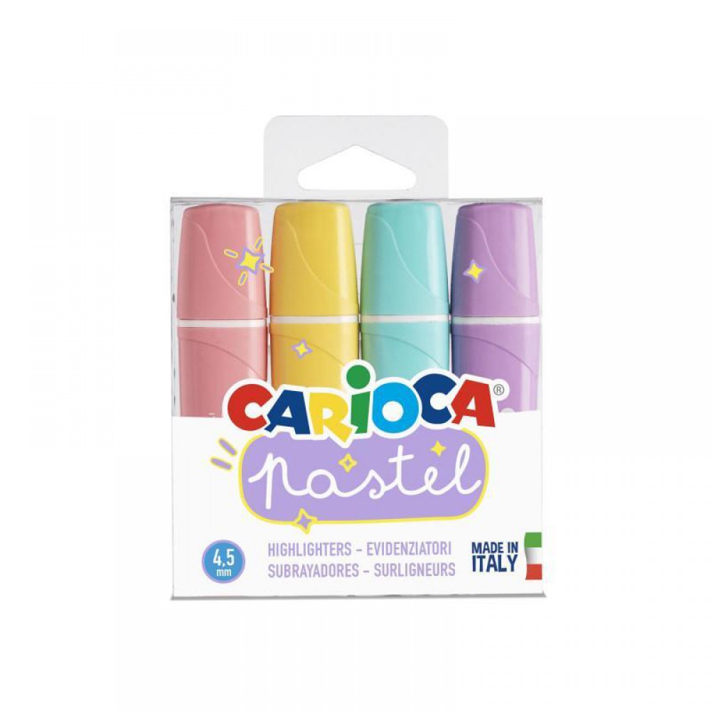 CARİOCA PASTEL İŞARETLEME KALEMİ 4 LÜ