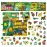 HEADU PUZZLE + STICKERS THE FARM (3-6 YAŞ)