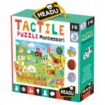 HEADU TACTILE PUZZLE MONTESSORI (1-4 YAŞ)