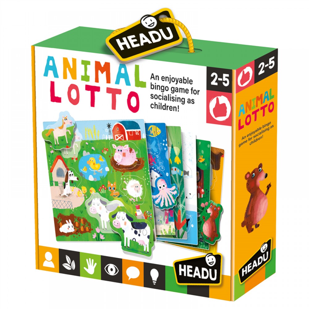 HEADU ANIMAL LOTTO MONTESSORI (2-5 YAŞ)
