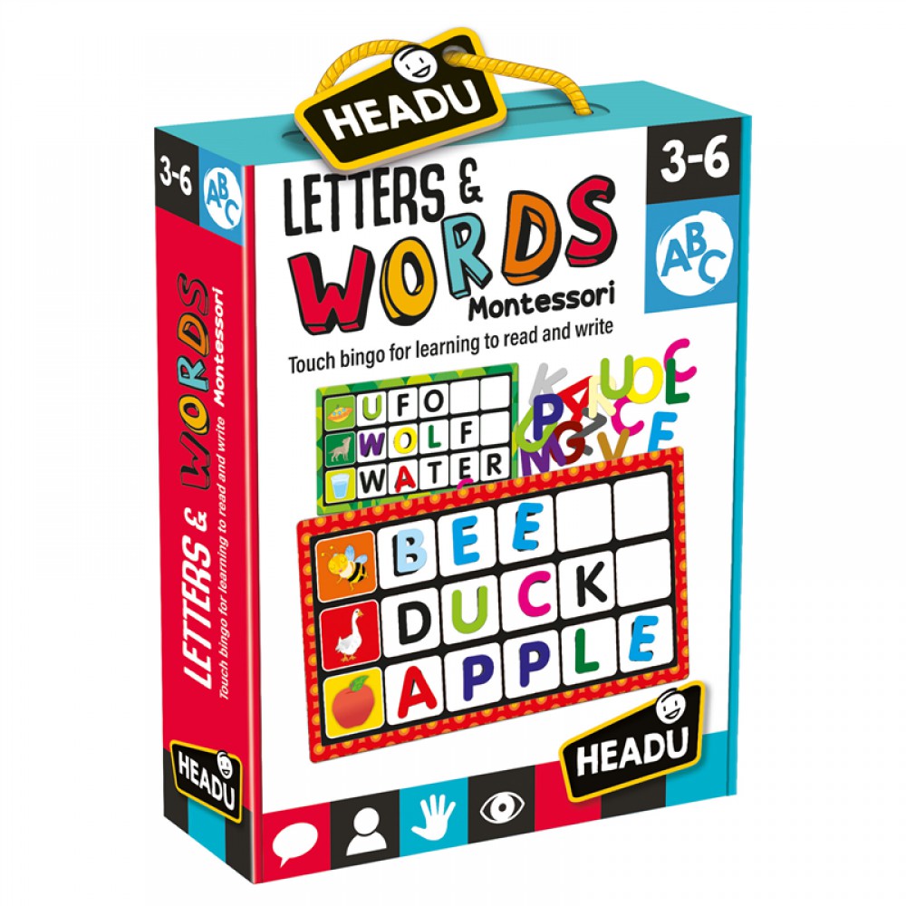 HEADU MONTESSORI LETTER & WORDS (3-6 YAŞ)