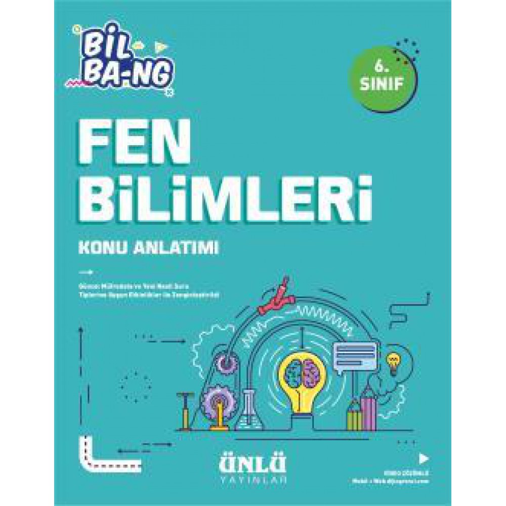ÜNLÜ 6.SINIF BİL-BANG FEN BİLİMLERİ KONU ANLATIMLI