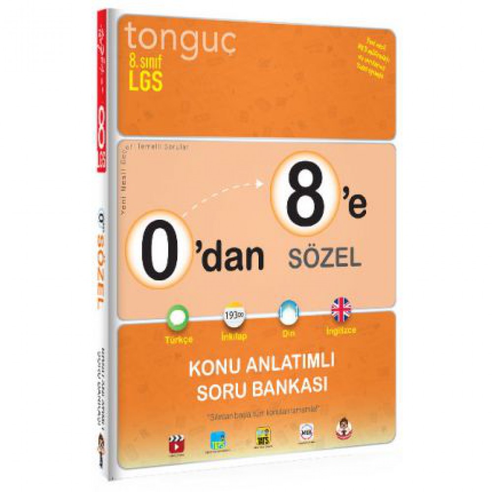 TONGUÇ SIFIRDAN SEKİZE SÖZEL KONU ANLATIMLI SORU BANKASI