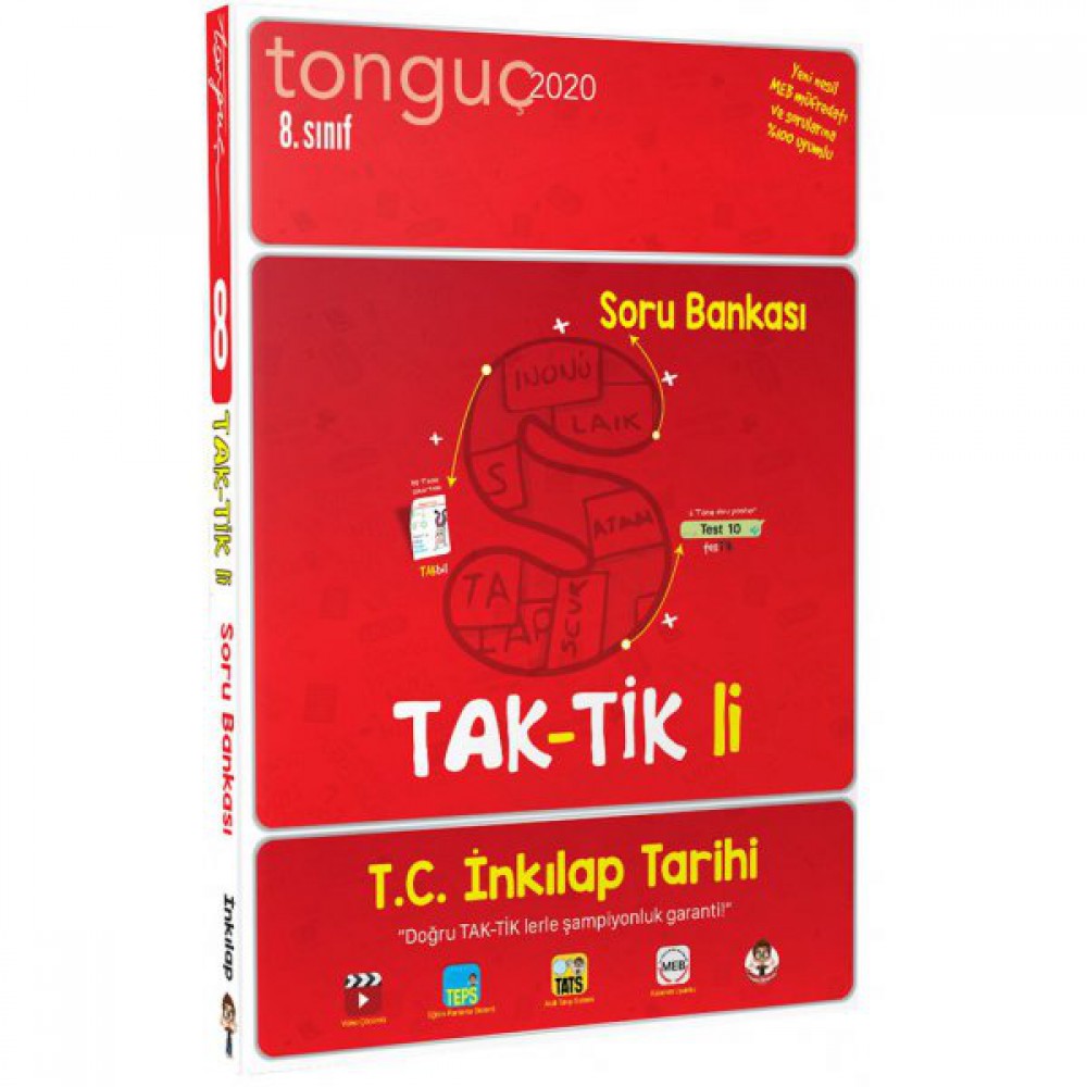 TONGUÇ 8.SINIF T.C.İNKİLAP TARİHİ  TAKTİKLİ SORU BANKASI