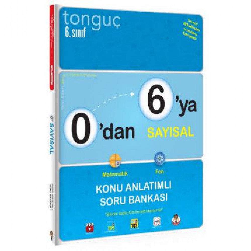 TONGUÇ 0 DAN 6 YA SAYISAL KONU ANLATIMLI SORU BANKASI