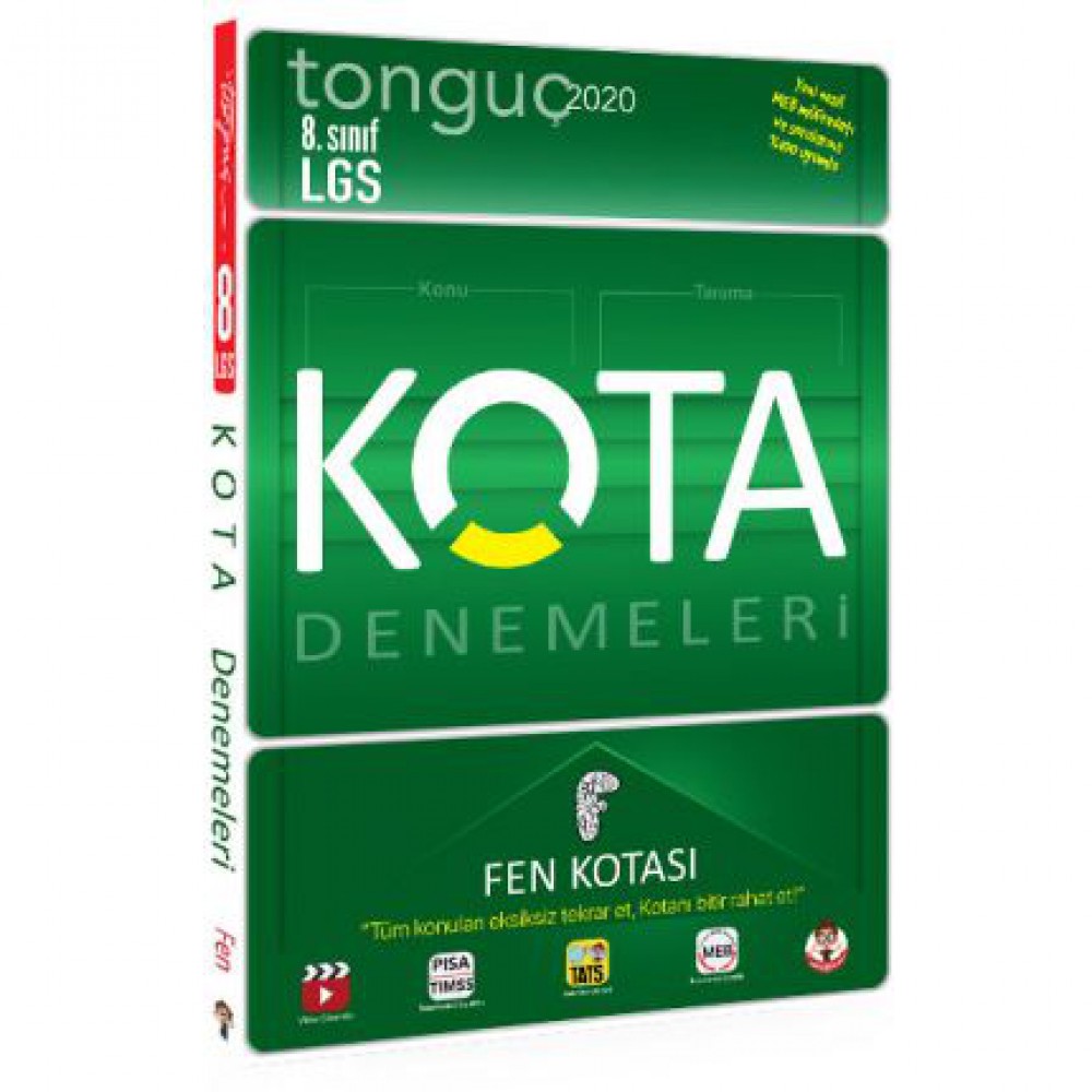 TONGUÇ 8.SINIF LGS KOTA DENEMELERİ FEN BİLİMLERİ KOTASI