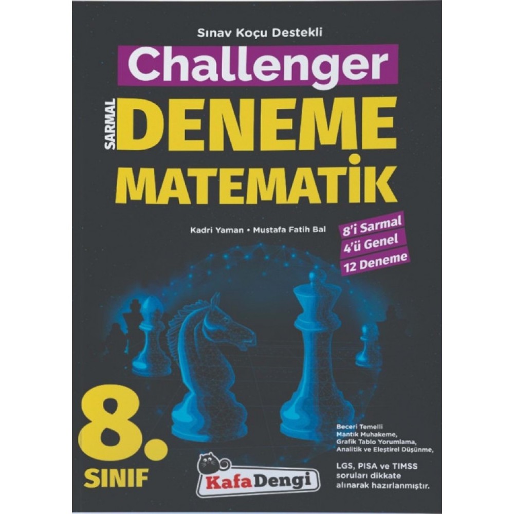 KAFADENGİ 8. SINIF CHALLENGER MATEMATİK BRANŞ DENEMESİ