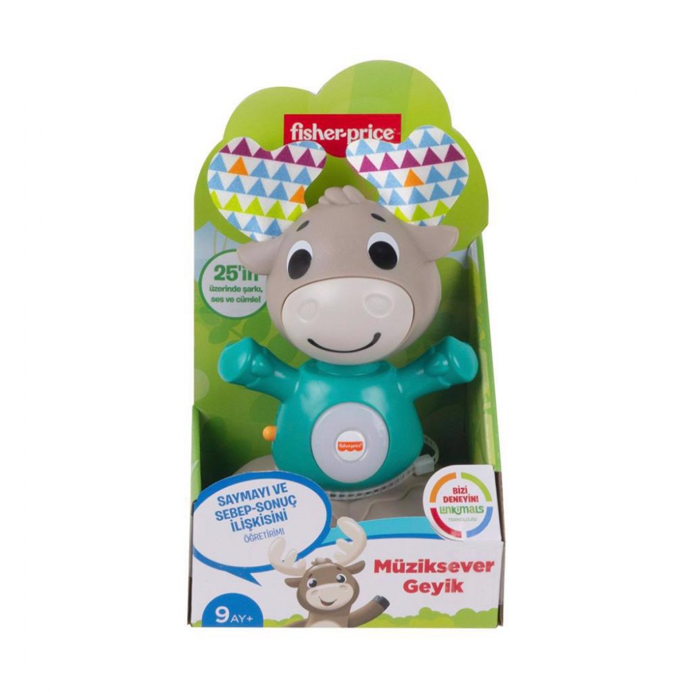FİSHER PRİCE LİNKİMALS-MÜZİKSEVER GEYİK GJB18