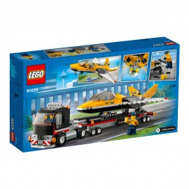 LEGO CİTY JET GÖSTERİ JETİ TAŞIMA ARACI 281prç 60289