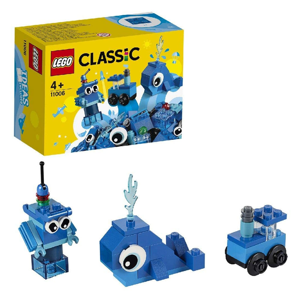 LEGO CLLASİC MAVİ YAPIM PARÇALARI 52pcs 11006