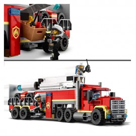 LEGO CİTY İTFAİYE KOMUTA BİRİMİ 380pcs 60282