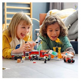LEGO CİTY İTFAİYE KOMUTA BİRİMİ 380pcs 60282