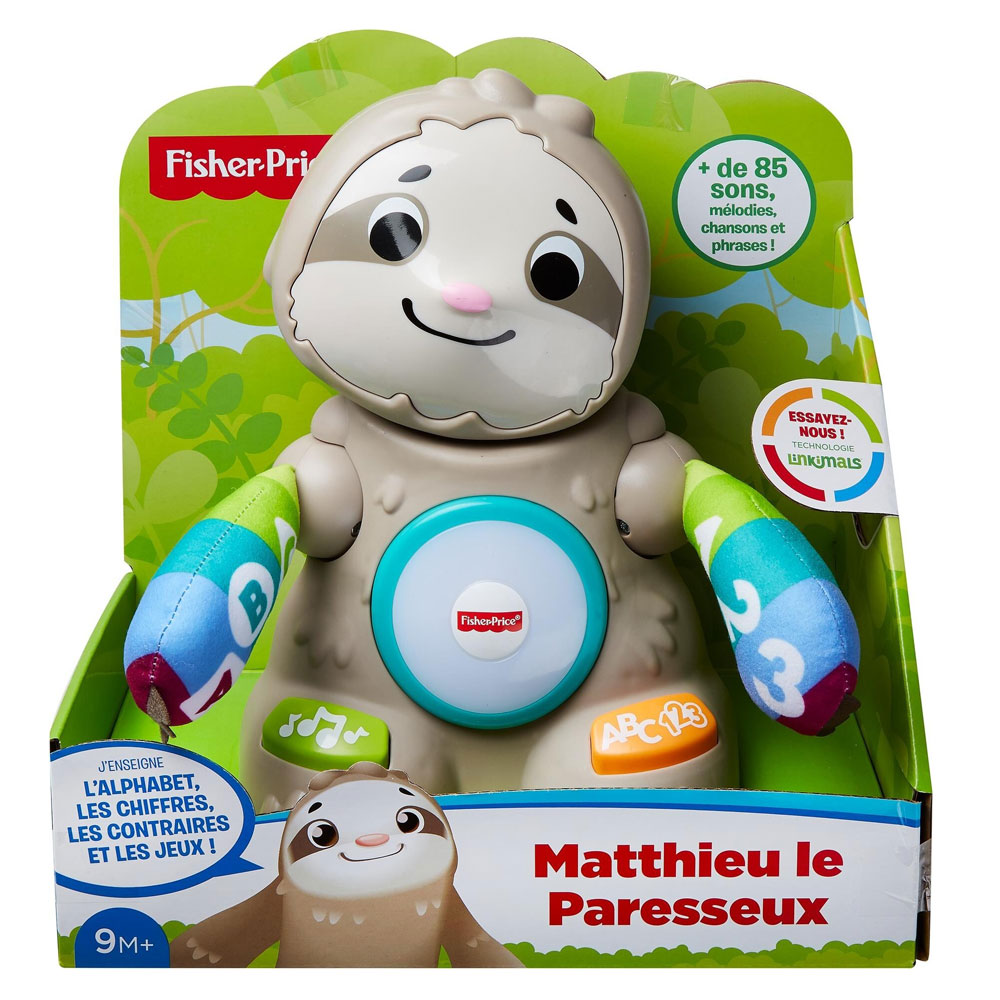 FİSHER PRİCE LİNKİMALS-NEŞELİ TEMBEL HAYVAN/TÜRKÇE GHY93