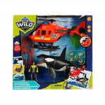 SUNMAN OYUN SET WILD QEST KİLLER RESCUE 1HELİKOPTER 1FİGÜR