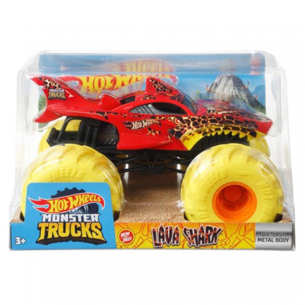 MATTEL HW MONSTER TRUCKS 1:24 ARABALAR FYJ83
