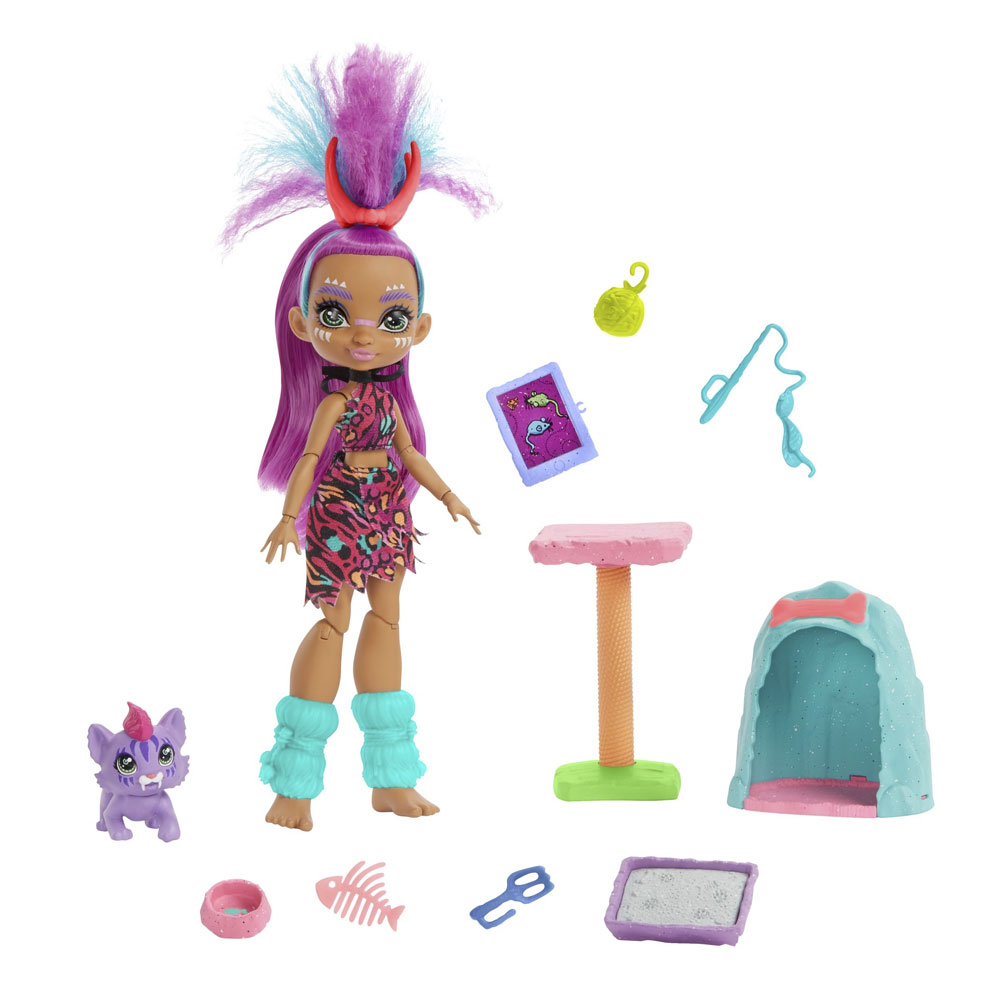 MATTEL CAVE CLUP BEBEK VE HAYVANLI OYUN SETLERİ GNL94