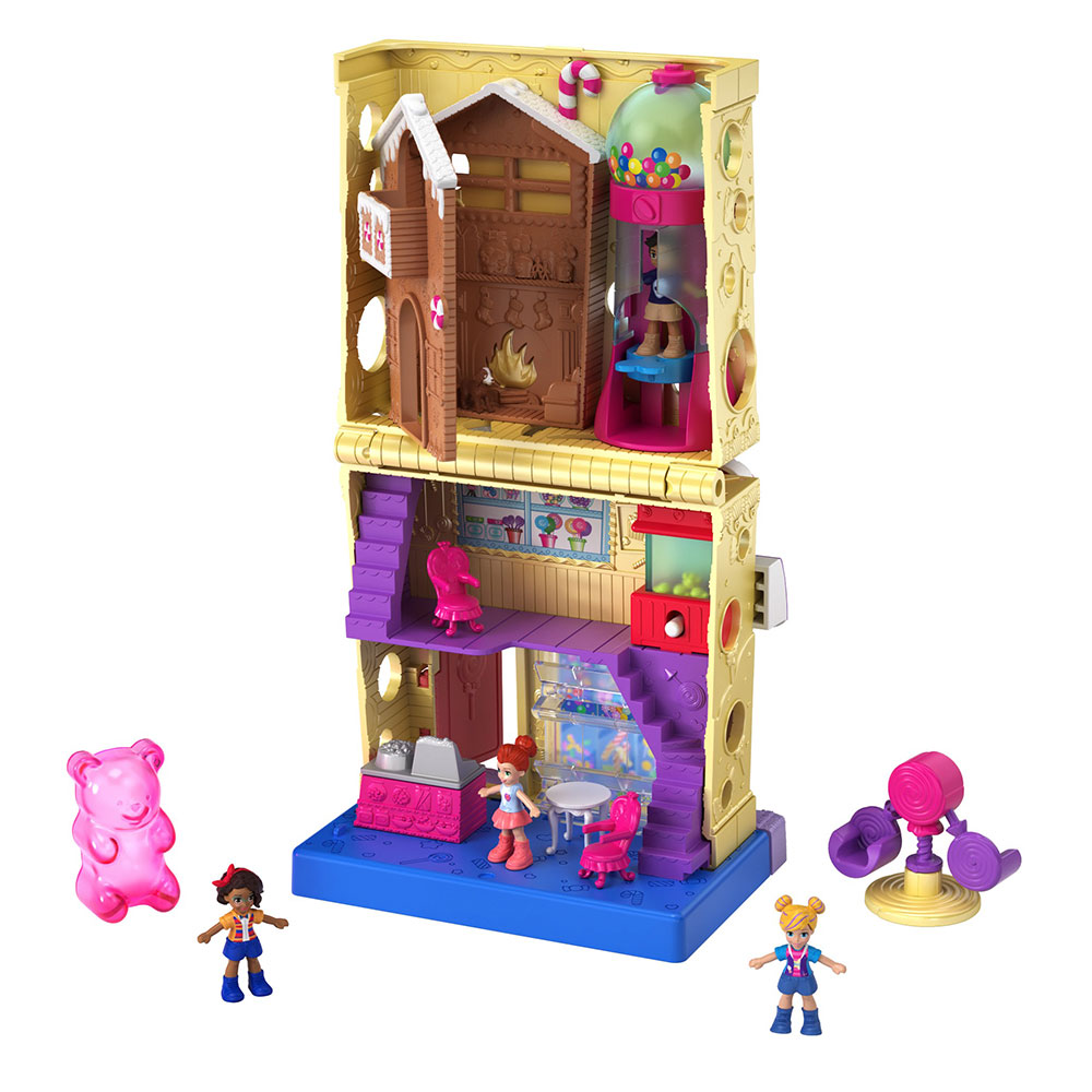 MATTEL POLLY POLLYVİLLE MAĞAZALARI OYUN SETİ GGC29