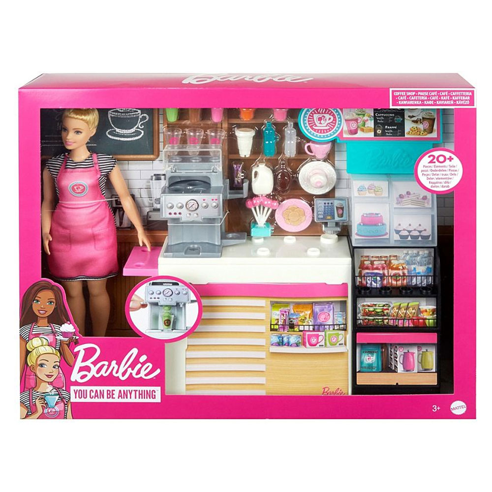 MATTEL BARBIE'NİN KAHVE DÜKKANI OYUN SETİ GMW03