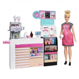 MATTEL BARBIE'NİN KAHVE DÜKKANI OYUN SETİ GMW03