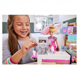 MATTEL BARBIE'NİN KAHVE DÜKKANI OYUN SETİ GMW03