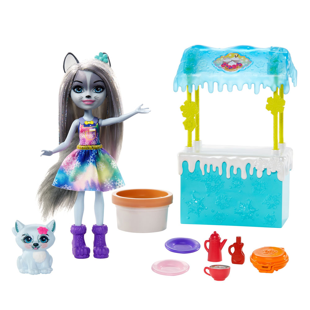 MATTEL ENCHANTİMALS EĞLENCELİ OYUN SETLERİ GJX35