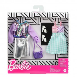 MATTEL BARBIENİN KIYAFETLERİ İKİLİ PAKET FKT27