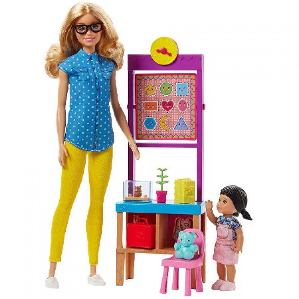 MATTEL BARBIE ÖĞRETMEN OYUN SETİ/BARBIE BEN BÜYÜYÜNCE FJB29