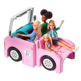MATTEL BARBIENİN ÜÇLÜ BİR ARADA RÜYA KARAVANI GHL93