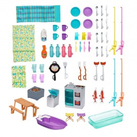 MATTEL BARBIENİN ÜÇLÜ BİR ARADA RÜYA KARAVANI GHL93