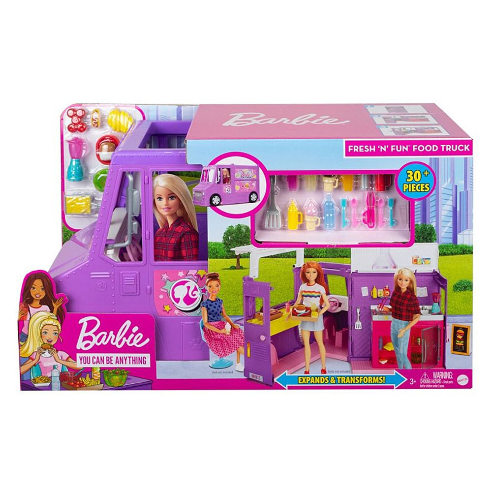 MATTEL BARBIE YEMEK ARABASI OYUN SETİ GMW07