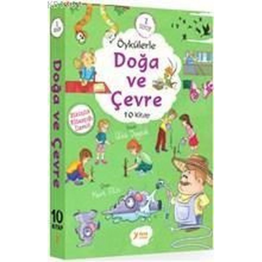 YUVA DOĞA VE ÇEVRE 1.SINIF 10 KİTAP (HECELİ-DÜZ)