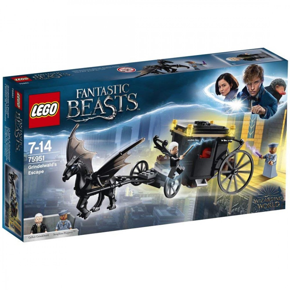LEGO FANTASTİC BEASTS-GRİNDELWALDİN KAÇIŞI 132pcs 75951