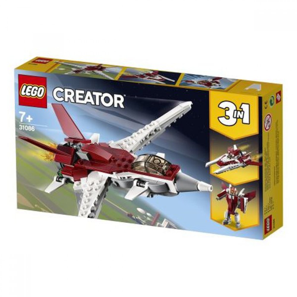 LEGO CREAT FÜTÜRİSTİK UÇAK 157pcs 31086