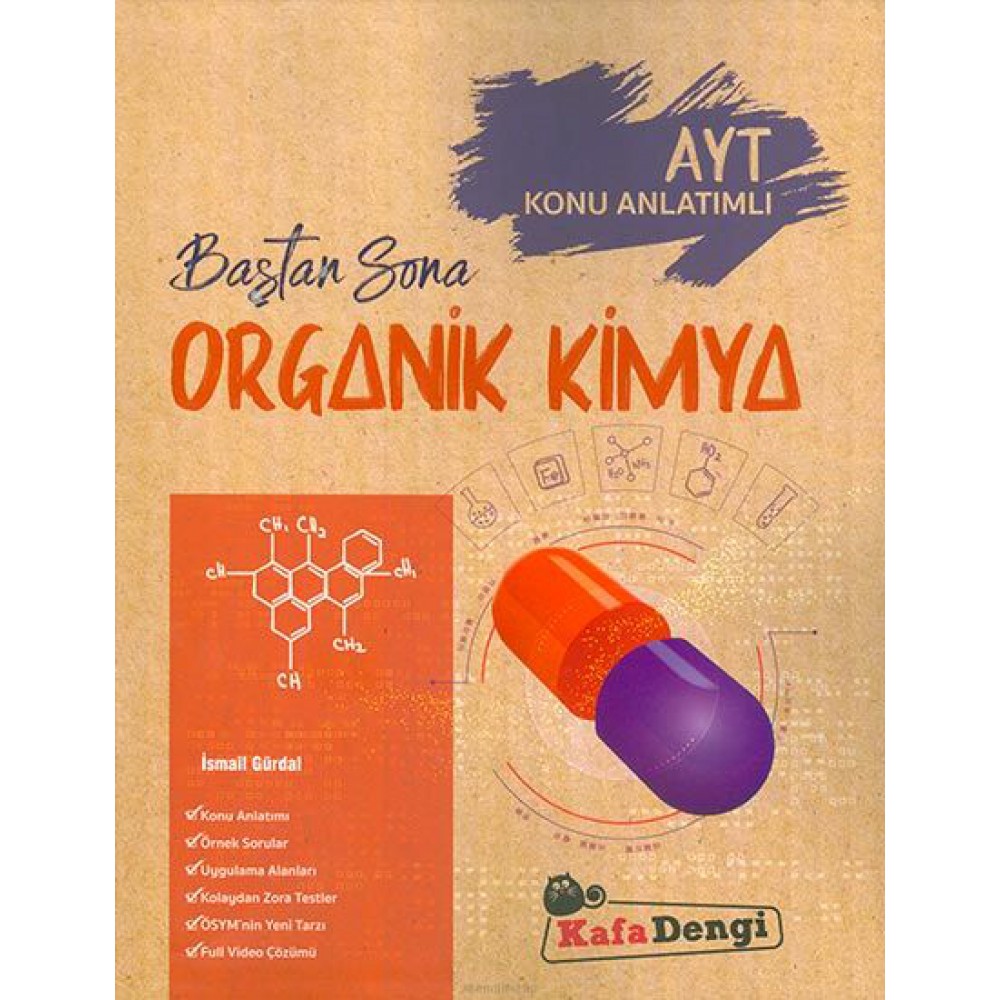 KAFA DENGİ AYT BAŞTAN SONA ORGANİK KİMYA KONU ANLATIMLI
