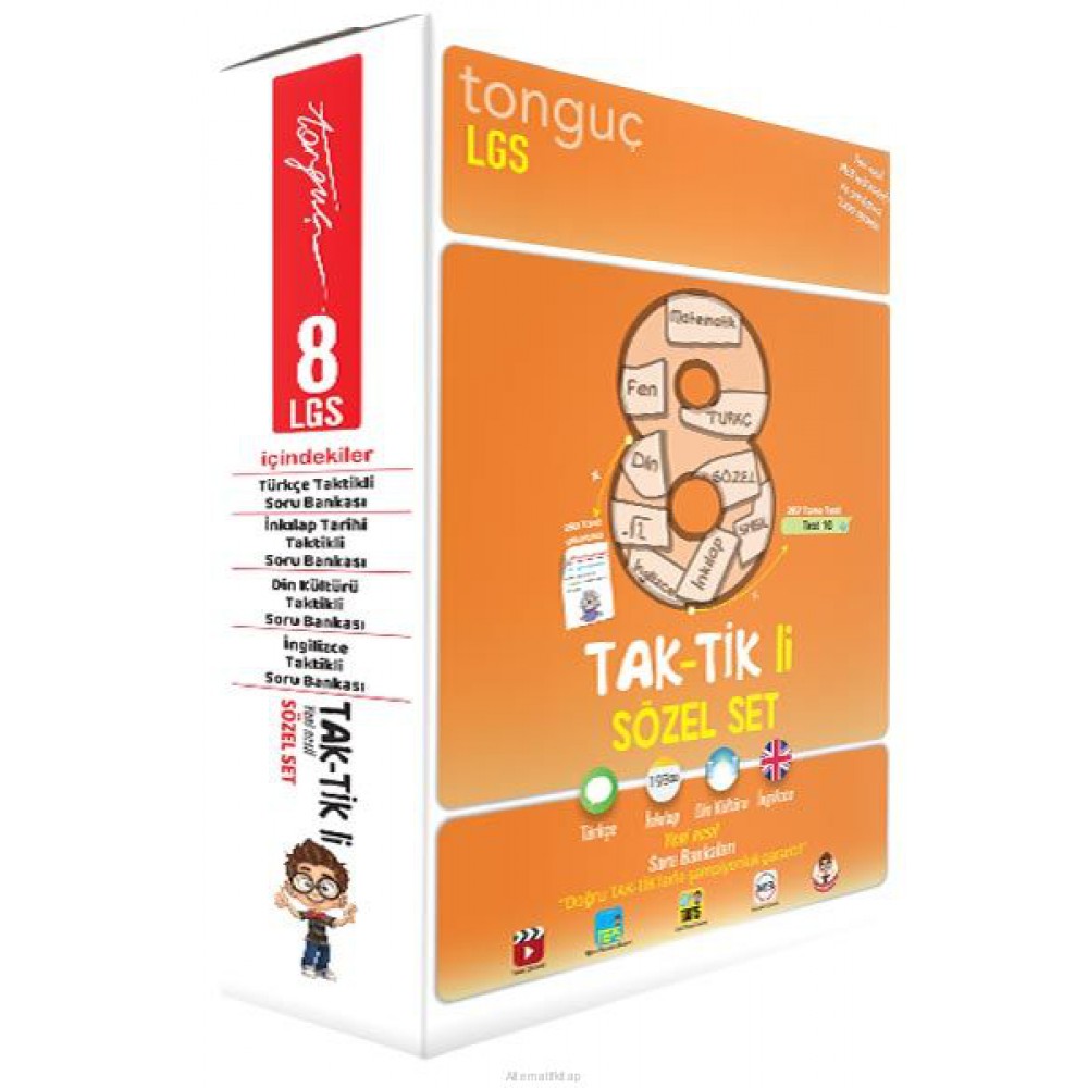 TONGUÇ 8.SINIF TAKTİKLİ SÖZEL SET