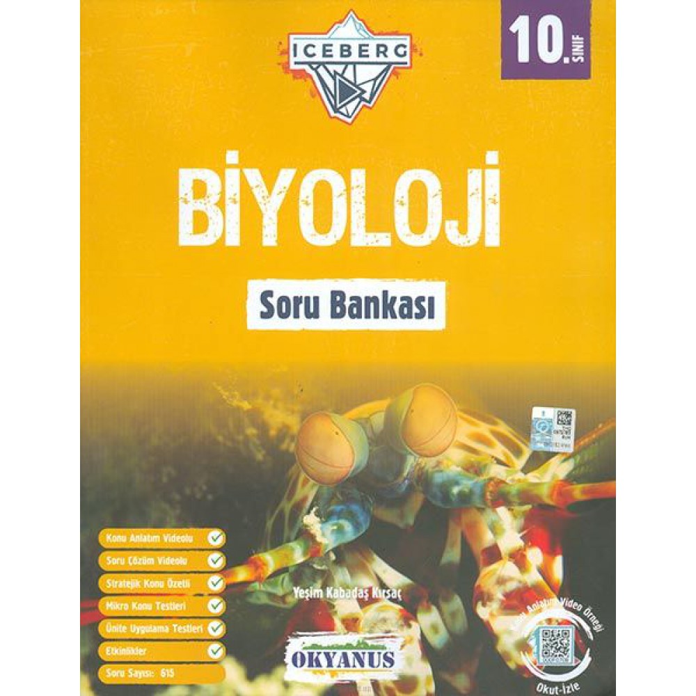 OKYANUS 10.SINIF ICEBERG BİYOLOJİ SORU BANKASI