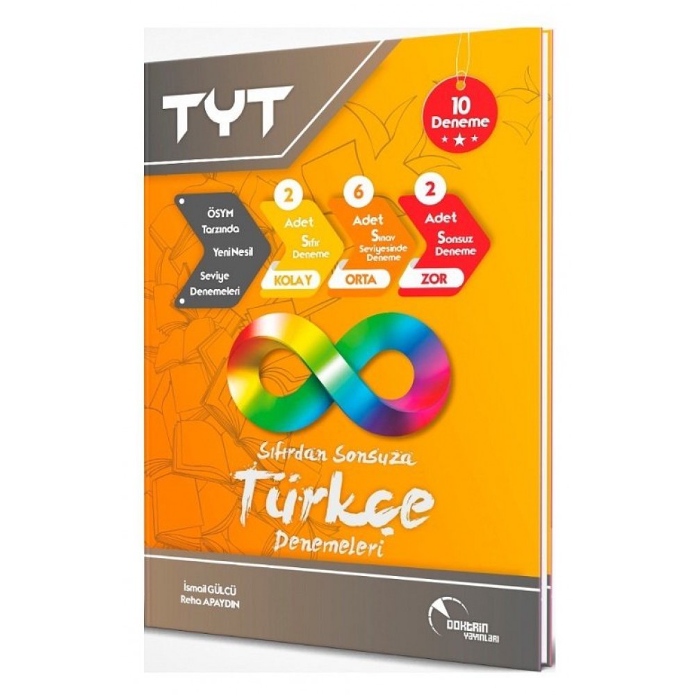 DOKTRİN SIFIRDAN SONSUZA TYT 10 LU TÜRKÇE DENEME 
