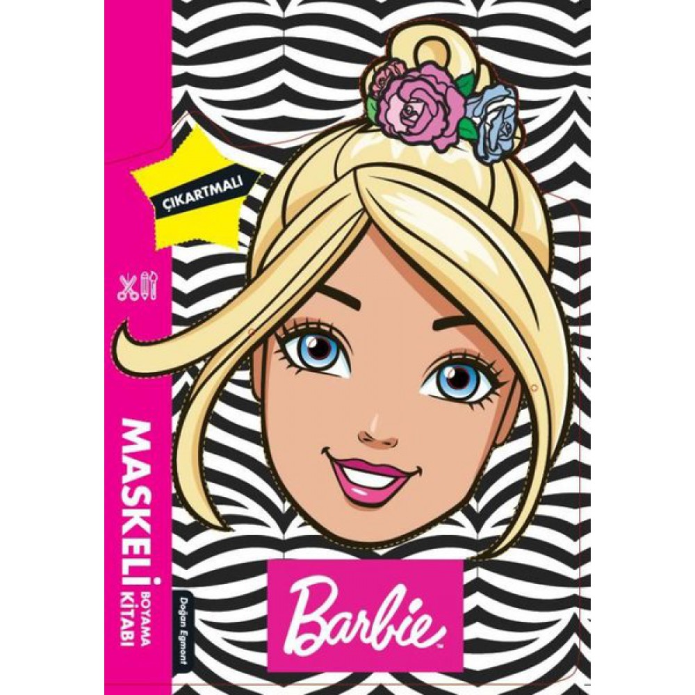 BARBIE MASKELİ BOYAMA KİTABI